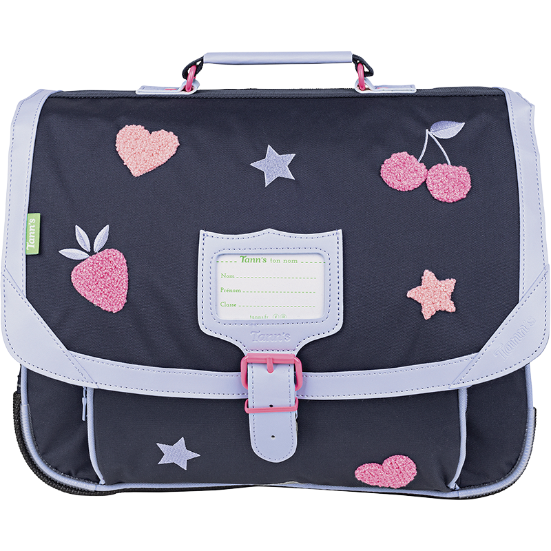 Cartable Juliette bleu Tann’s - 38 cm