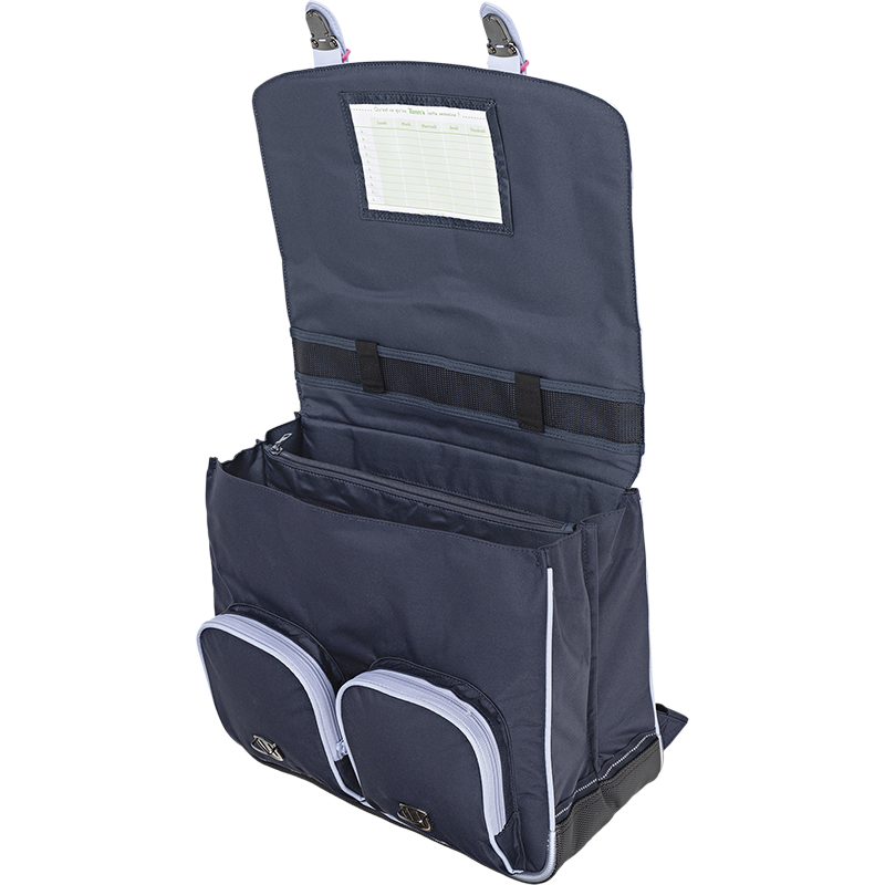 Cartable Juliette bleu Tann’s - 41 cm