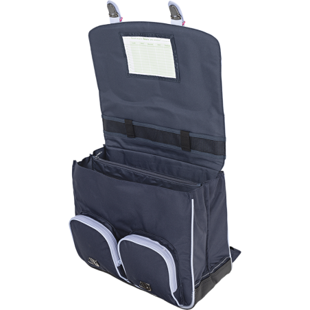 Cartable Juliette bleu Tann’s - 41 cm