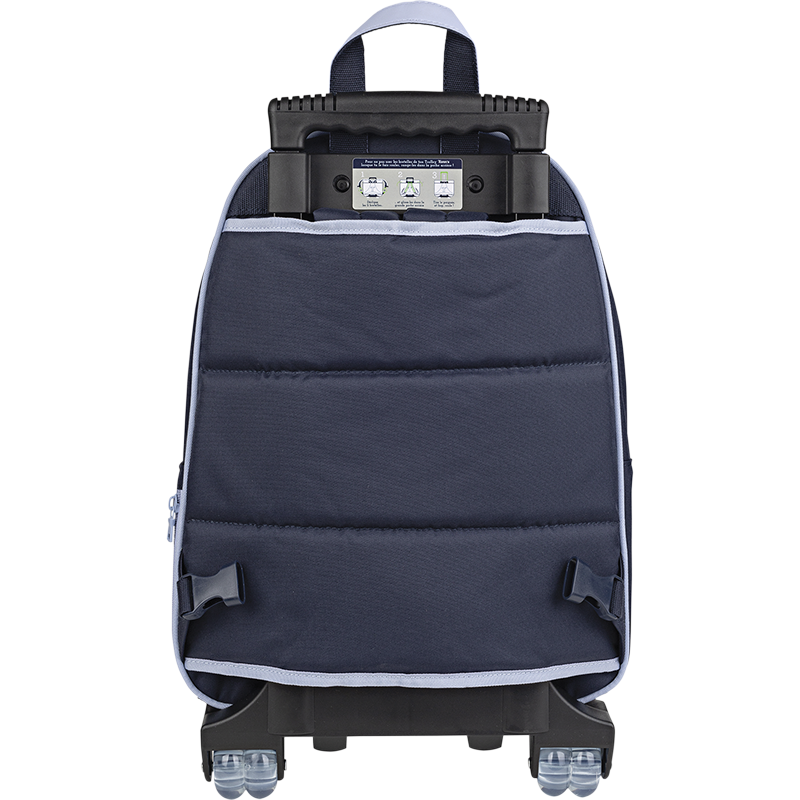 Sac trolley Juliette bleu Tann’s - 31 cm