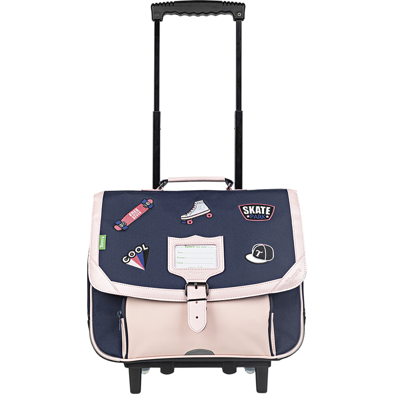 Cartable trolley Lily bicolore Tann’s - 38 cm