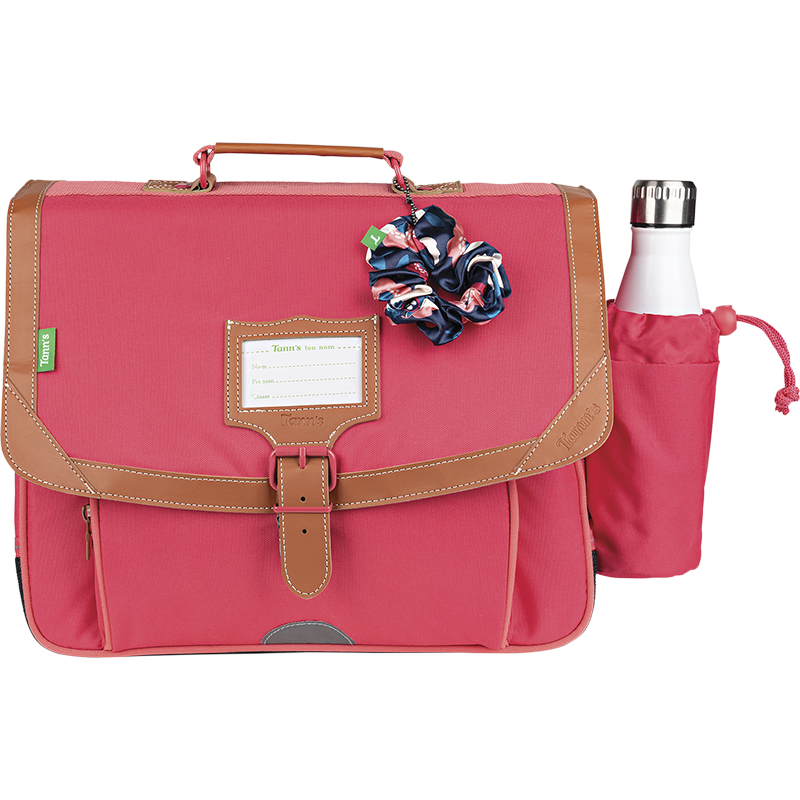 Cartable poche gourde Louise fuchsia Tann’s - 38 cm