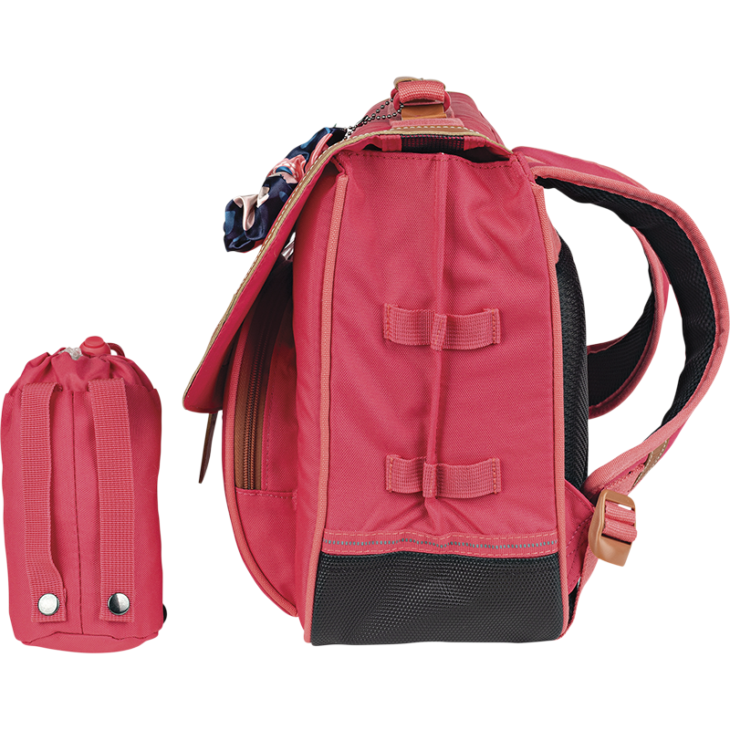 Cartable poche gourde Louise fuchsia Tann’s - 38 cm