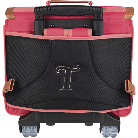 Cartable trolley Louise fuchsia Tann’s - 38 cm