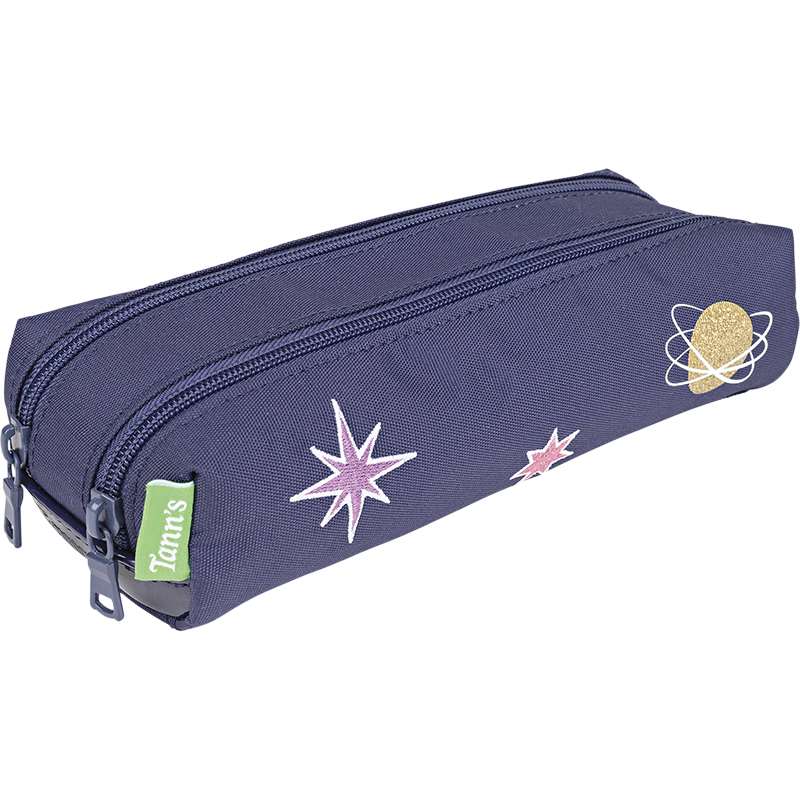 Trousse Louna violette Tann’s - 21,5 cm