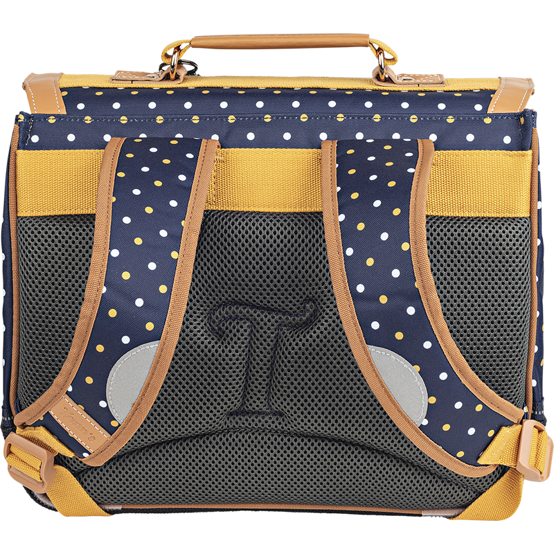 Cartable Faustine bleu Tann’s - 32 cm