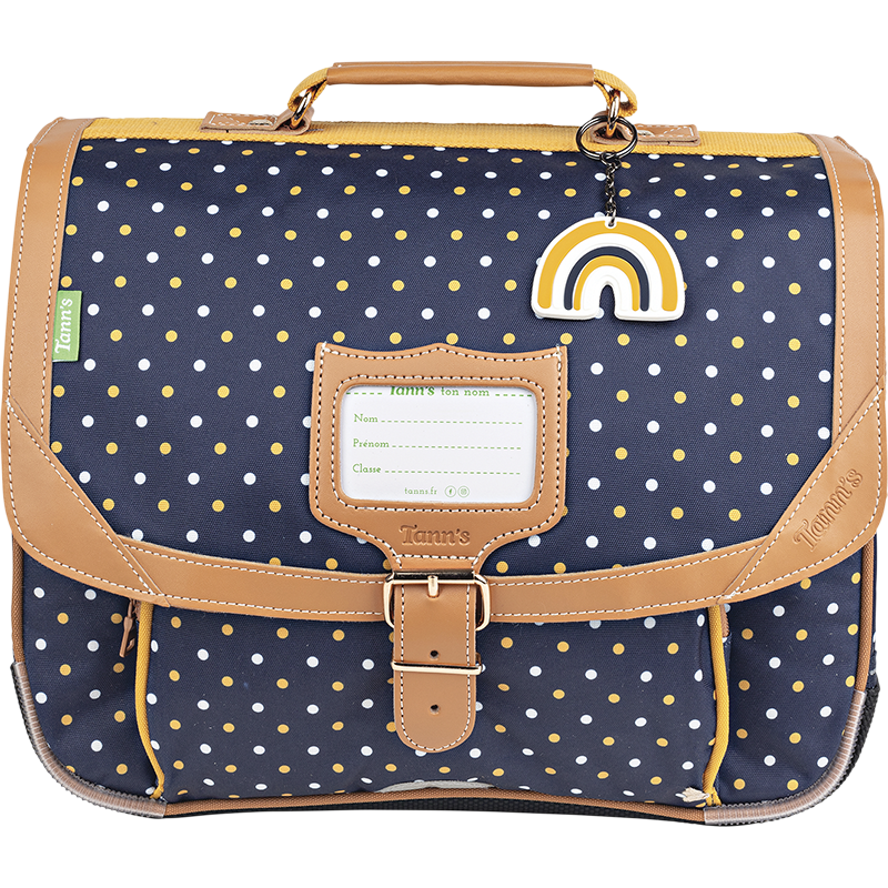 Cartable Faustine bleu Tann’s - 35 cm