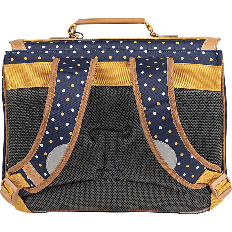 Cartable Faustine bleu Tann’s - 35 cm