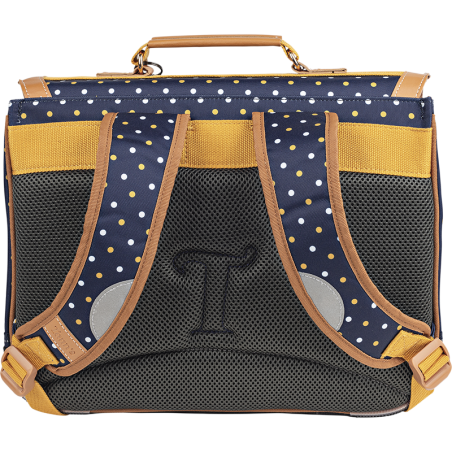 Cartable Faustine bleu Tann’s - 35 cm