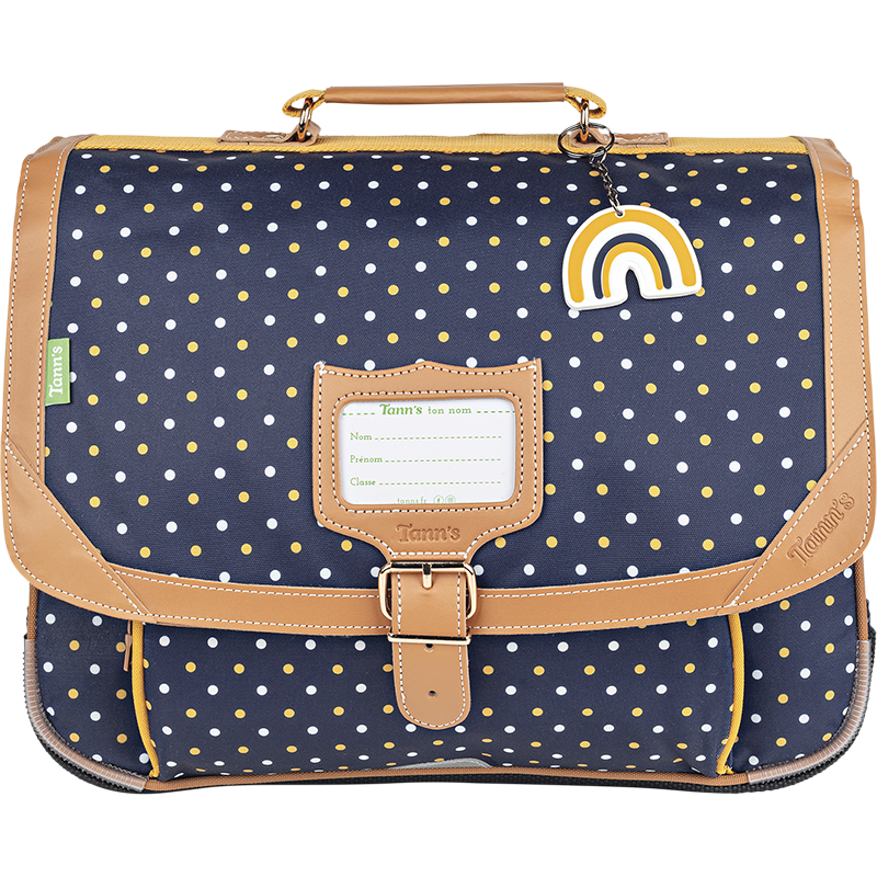 Cartable Faustine bleu Tann’s - 38 cm