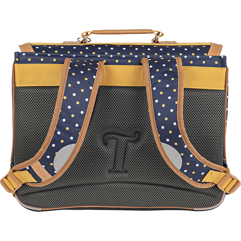 Cartable Faustine bleu Tann’s - 38 cm