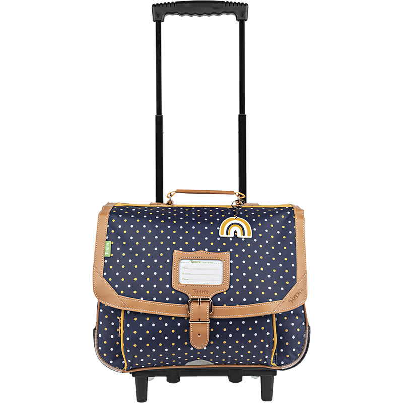 Cartable trolley Faustine bleu Tann’s - 38 cm