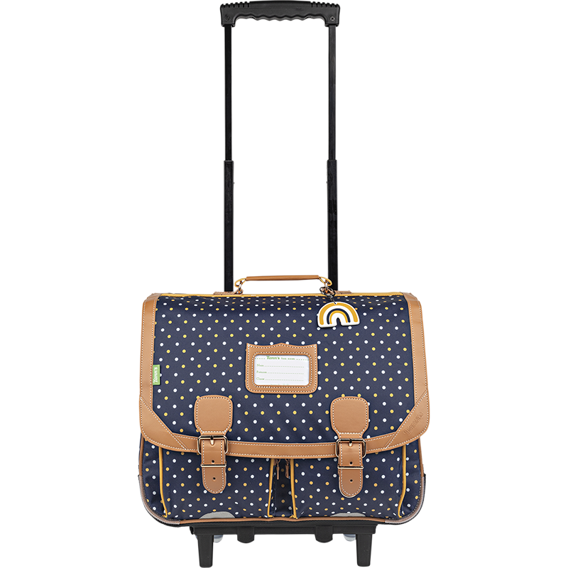 Cartable trolley Faustine bleu Tann’s - 41 cm