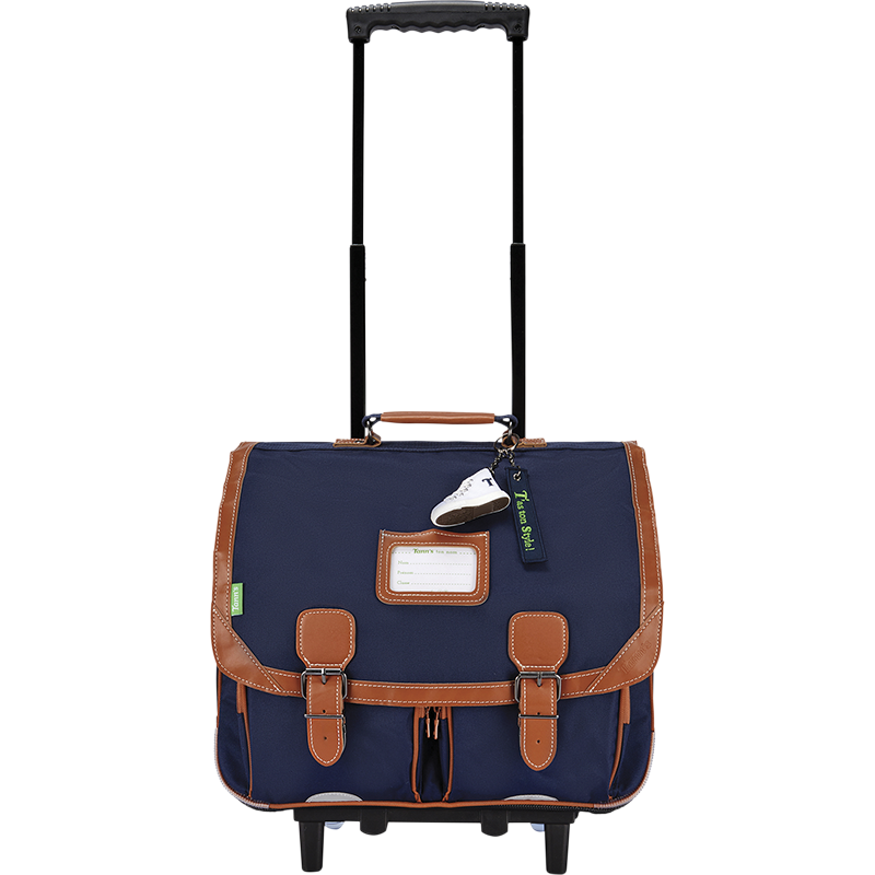 Cartable trolley Camille marine Tann’s - 41 cm