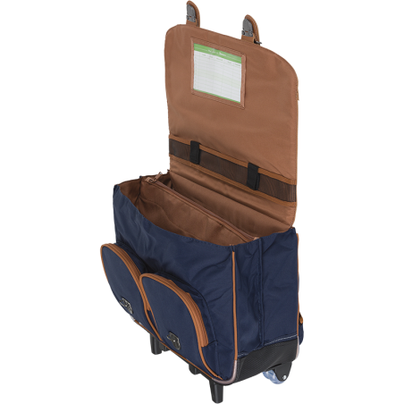 Cartable trolley Camille marine Tann’s - 41 cm