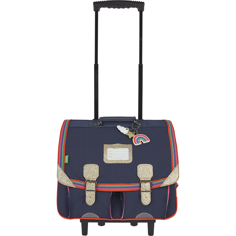 Cartable trolley Leïla marine Tann’s - 41 cm