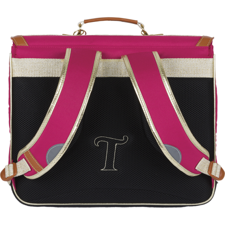 Cartable Paloma framboise Tann’s - 41 cm