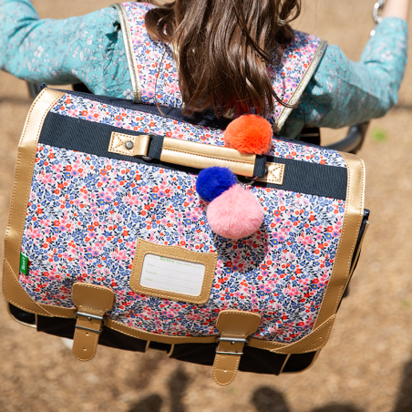 Cartable Antonia bleu Tann’s - 41 cm